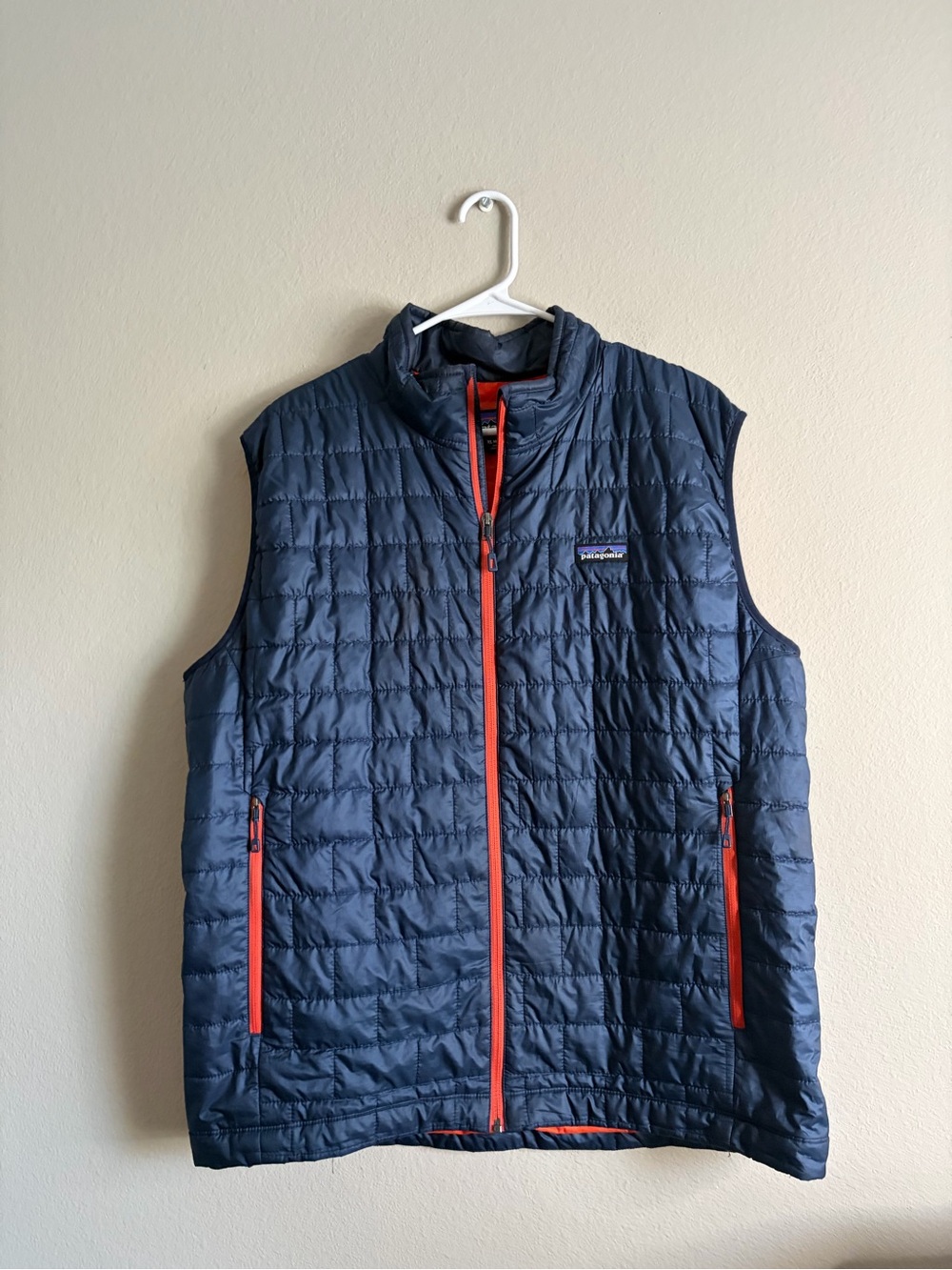 Patagonia Nano Puff Vest Navy Men size XL